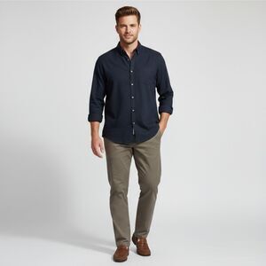 Dockers Signature Khaki Taupe Green Straight Pants Size 38W, 30L